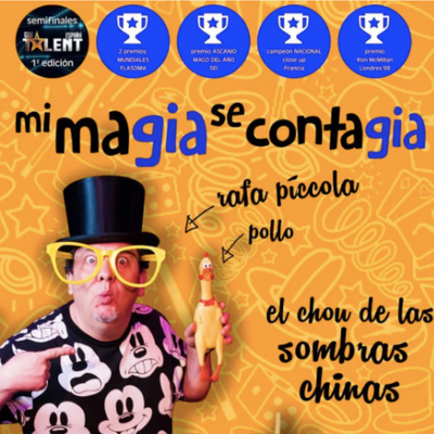 Mi magia se contagia: espectáculo de magia infantil