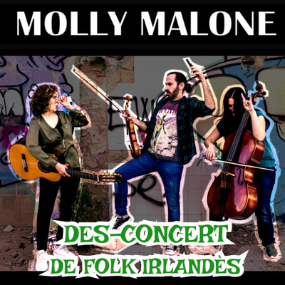 Molly malone: concierto cómico de folk irlandés (+bebida)