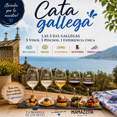Cata Gallega: 5 vinos y 5 pintxos