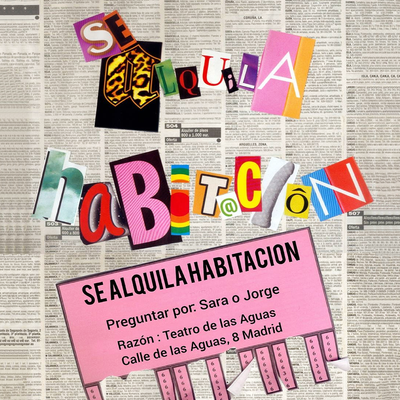 Se alquila habitación: comedia teatral