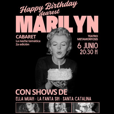 El Cabaret de La Noche Temática: edición Marilyn Monroe
