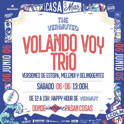 VolandoVoy Trío: versiones de Estopa, Melendi y Delinqüentes