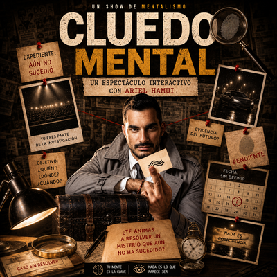 Cluedo mental: mentalismo con Ariel Hamui