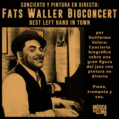 Fats Waller bioconcert: concierto de jazz (+bebida)