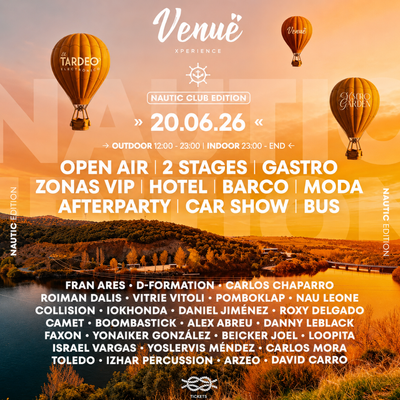 Venüe Xperience: fiesta de electrónica en un Club Náutico