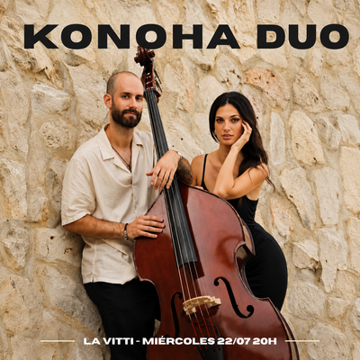 Concierto Konoha Duo: dúo de voz y contrabajo