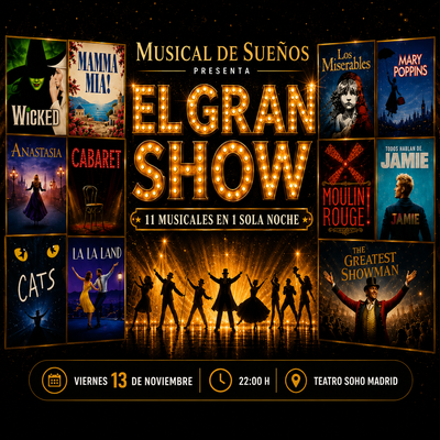El gran show: homenaje al teatro musical de Broadway