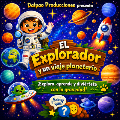 El explorador y un viaje planetario: obra infantil