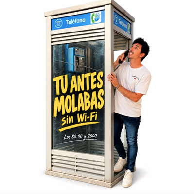 Tú antes molabas (sin WiFi): comedia nostálgica
