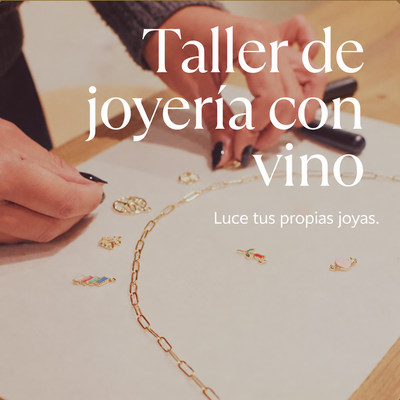 Taller de joyería con vino: crea tus propias joyas