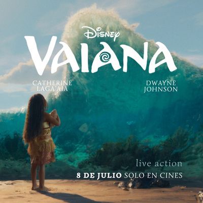 VAIANA: película en cine de verano