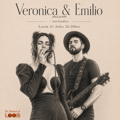 Concierto de soul & pop: Verónica y Emilio en directo