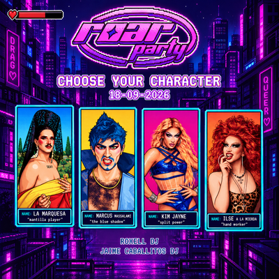ROAR Party: fiesta con show drag