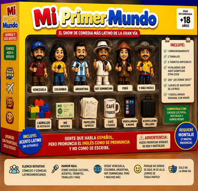 Mi primer mundo: los monólogos más latinos de Gran Vía
