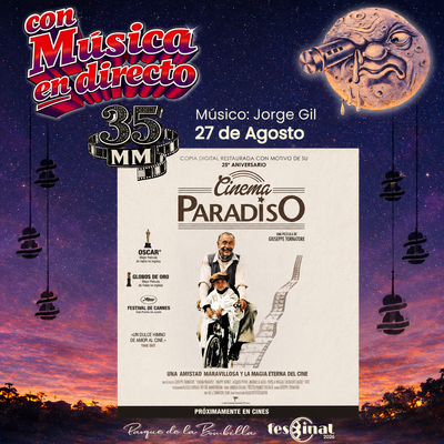 CINEMA PARADISO: cine con música en directo