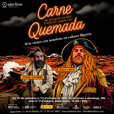 Carne quemada: teatro de humor negro sobre el poder