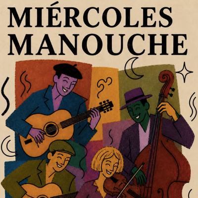 Miércoles manouche: concierto de gypsy jazz en La Vitti
