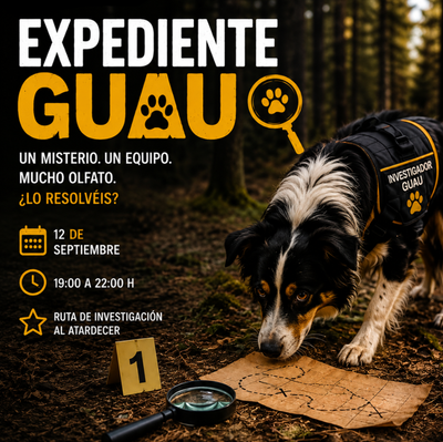 Expediente GUAU: experiencia inmersiva con tu perro