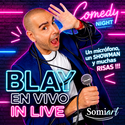 Blay en vivo: un micrófono, un showman y muchas risas