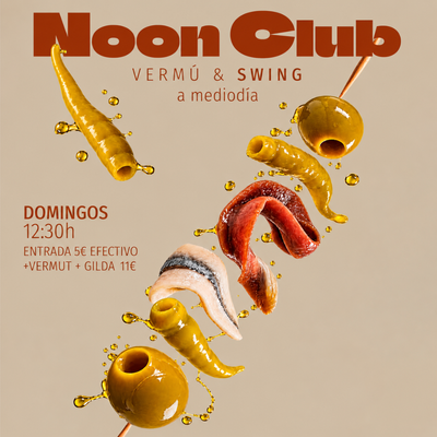 Noon club: vermut y swing a mediodía
