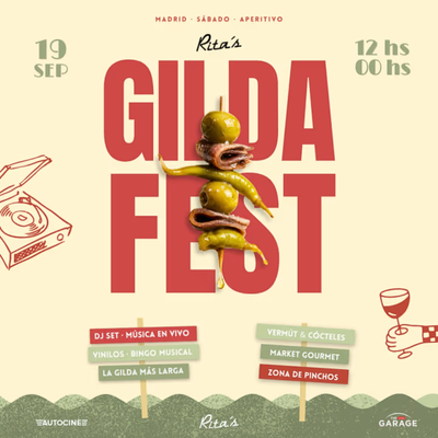 GILDA FEST: el mayor festival gastronómico de gildas