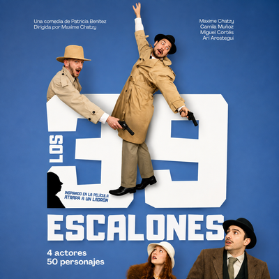 Los 39 escalones: comedia de espionaje y misterio
