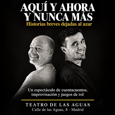 Aquí y ahora y nunca más: improvisación teatral