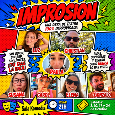IMPROSIÓN: una obra de teatro 100% improvisada
