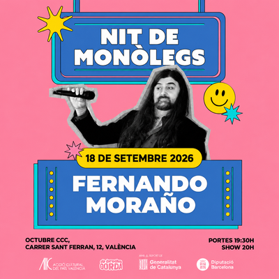 Nit de monòlegs: xou de comèdia amb Fernando Moraño