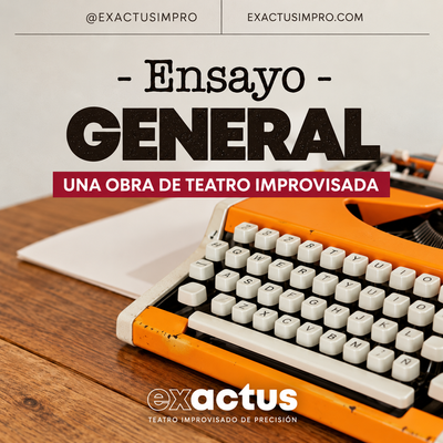 Ensayo general: obra de teatro improvisada