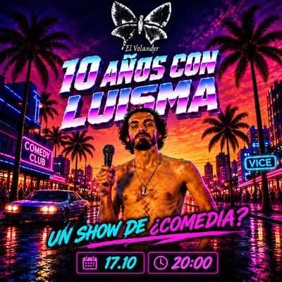 10 años con Luisma: monólogo cómico de Luisma García