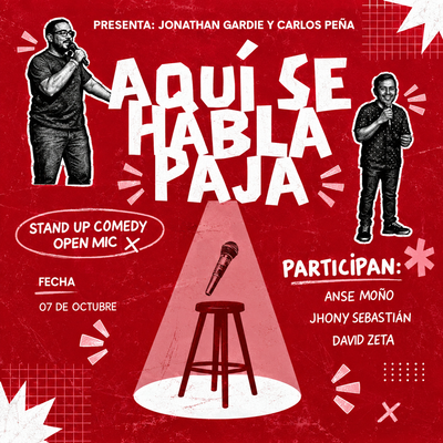 Aquí se habla paja: stand up comedy open mic