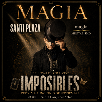 Imposibles: espectáculo de magia y mentalismo