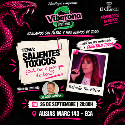 Viboronas: monólogos de humor sin filtro (+bebida)