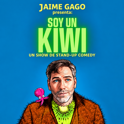 Soy un kiwi: stand-up comedy de Jaime Gago