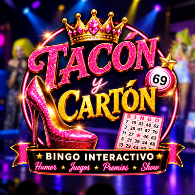 Tacón y cartón: bingo interactivo lleno de risas y desafíos