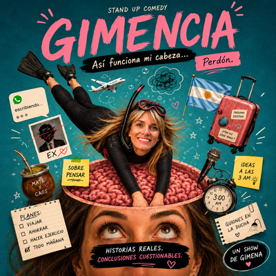 GIMENCIA: monólogo con mucho humor e ironía