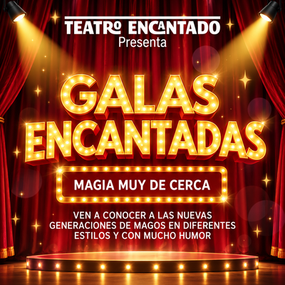 Galas encantadas: espectáculo de magia de cerca