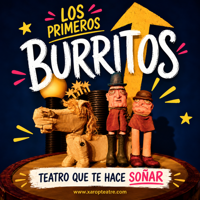 Los primeros burritos: teatro infantil de títeres
