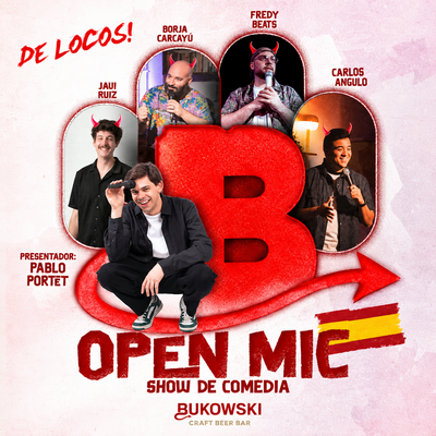 Open mic de locos!: risas con varios cómicos